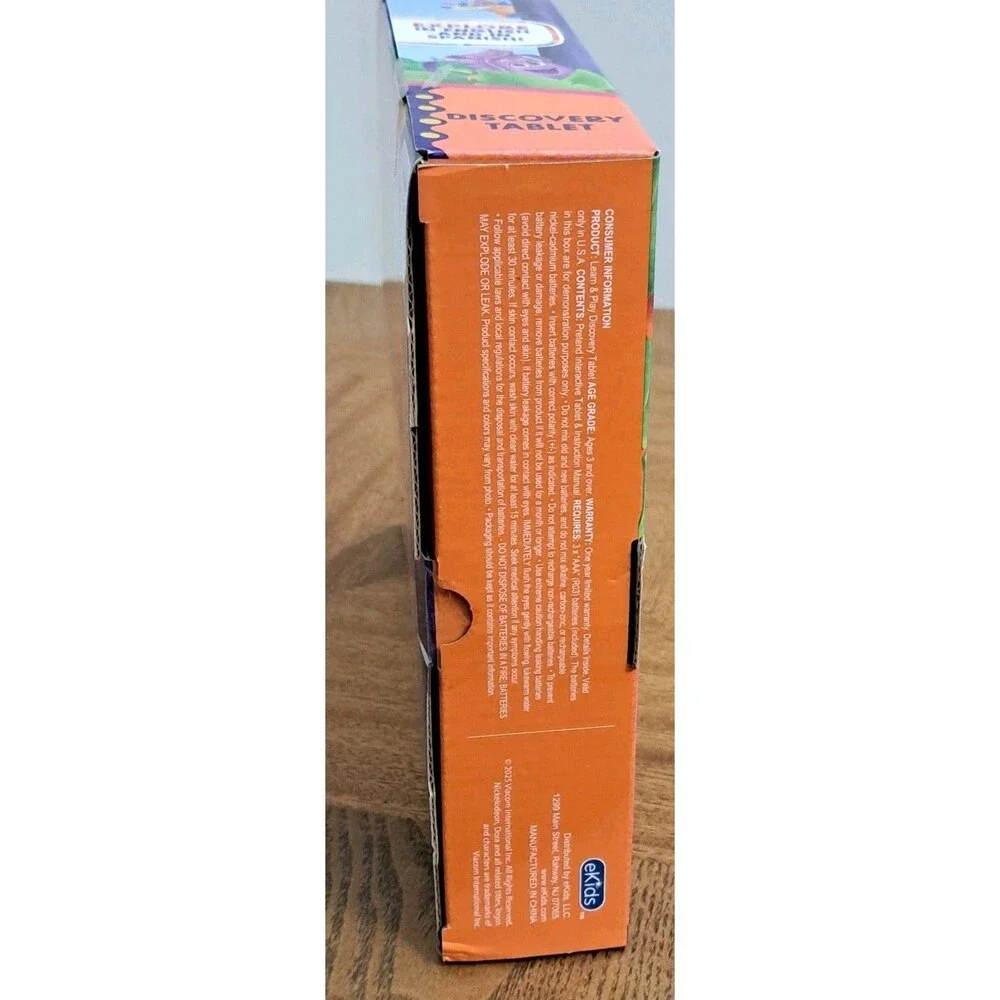 Dora Learn & Play Discovery Tablet By Nickelodeon New In Original